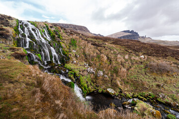 Scotland landscape - Bride's Veil Falls
