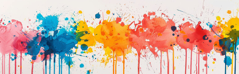 Fototapeta premium colourful background of a canvas alive with dynamic, flowing lines, each stroke hinting at the essence of a school day in motion