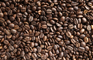 Roasted coffee beans