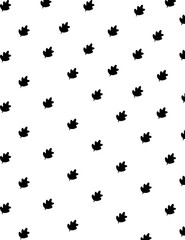 Black and White Background Design for Wallpaper, Pattern, Paper, Fabric, Texture Style
