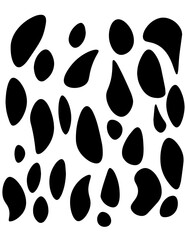 Black and White Background Design for Wallpaper, Pattern, Paper, Fabric, Texture Style