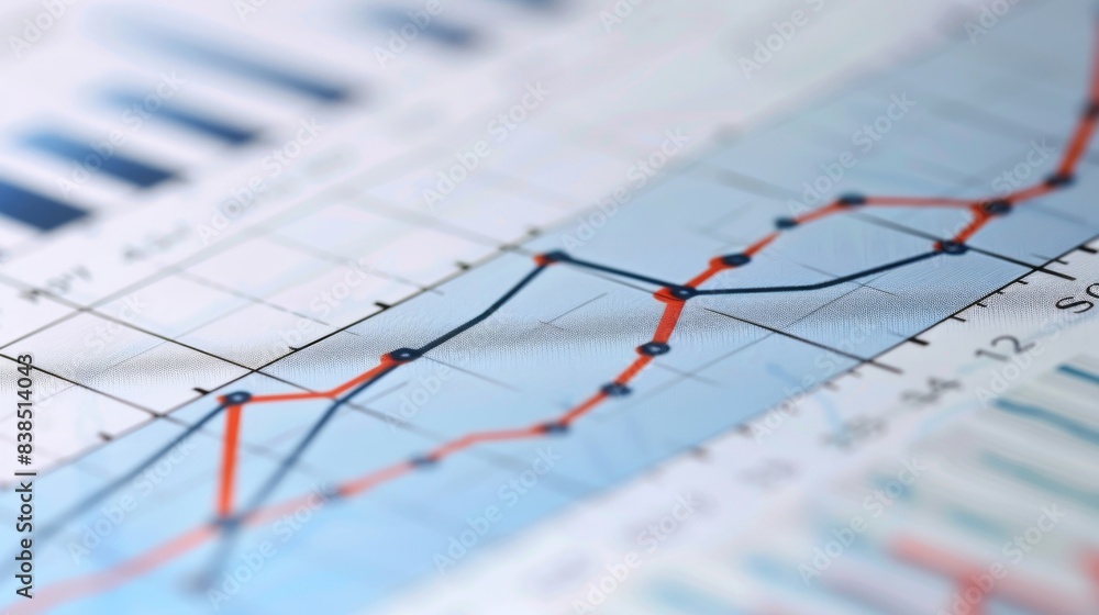 Poster a line graph representing the correlation between preventative measures taken by individuals and dec