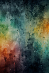 Abstract Grunge Paint Background - Raw Artistic Expression