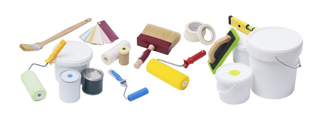 Professional painting products and equipment © stokkete