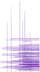 Abstraction purple lines