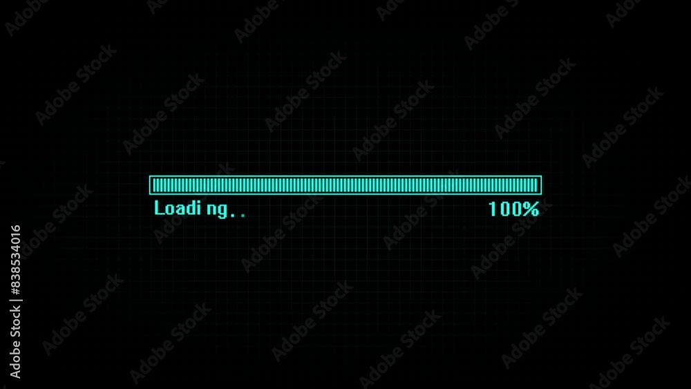 Aufkleber loading progress bar. downloading, loading, status bars and circles at various speeds and styles. lo