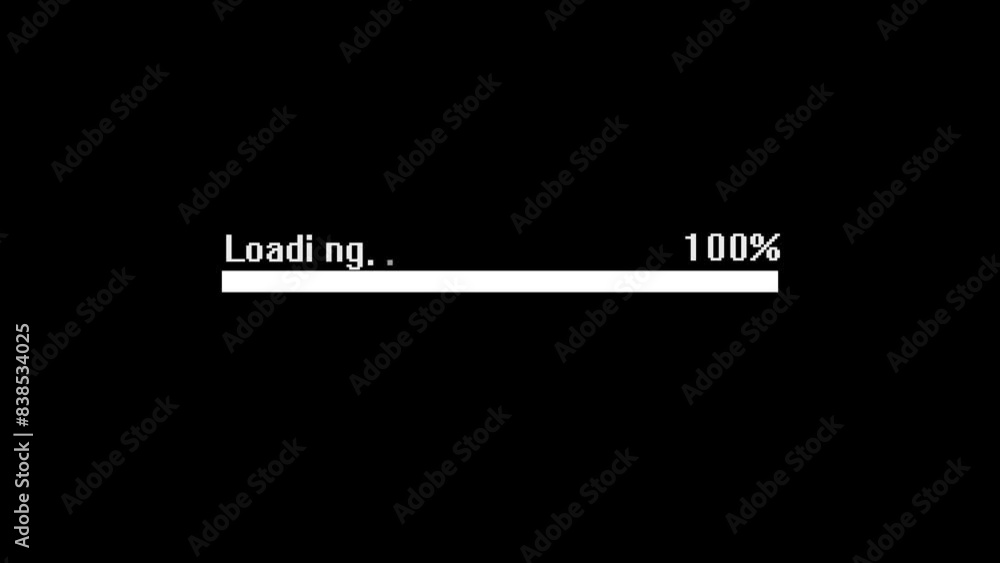 Aufkleber loading progress bar. downloading, loading, status bars and circles at various speeds and styles. lo