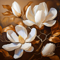 magnolia flowers