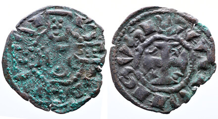 Portugal Medieval Coin. Monarchic Period. Dinheiro First Dinasty