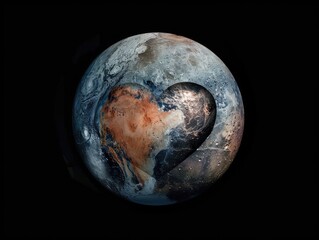 earth in space