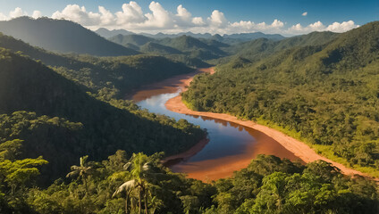 Fototapeta premium Stunning Madidi Bolivia National Park