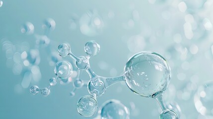 Water droplet concept background