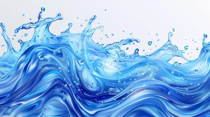 Fresh water concept background