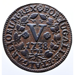 Portugal Old Coins. Monarchic Period. Reign of João V King