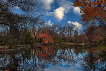 photography of the capriccio park in madrid