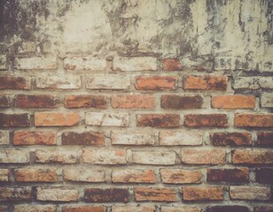 Naklejka premium brick bricks stone mortar stucco wall background backdrop surface