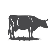 silhouette of a bull