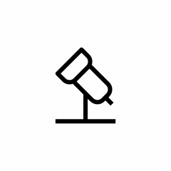optical telescope observe science icon