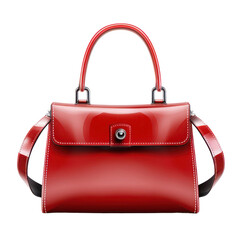 Female Fashion bag Isolated on transparent background - PNG format.