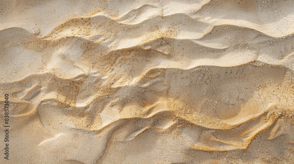 Poster the intricate details of a sloping dune revealing the subtle changes in texture and color as the san