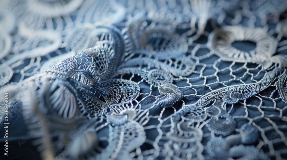 Poster through the closeup lens the intricate lace takes on a whole new level of depth and complexity with 