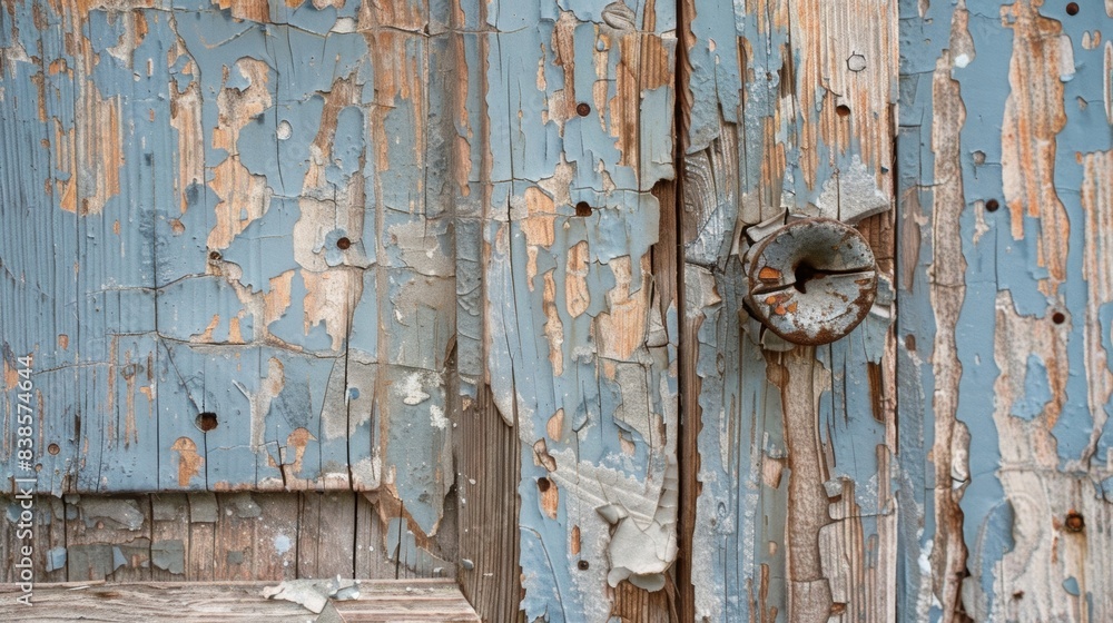 Poster splintered and rough the rough and splintered edges of a distressed wooden door add character and ch