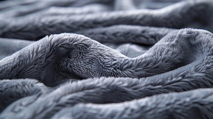 As you run your fingers through the blankets surface you feel the gentle ridges and valleys of the thick fleece fabric adding to its softness