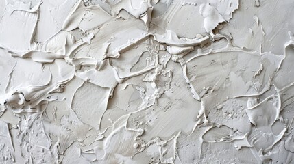 A detailed shot of a plaster wall revealing its fine uneven texture almost resembling the surface of an abstract painting