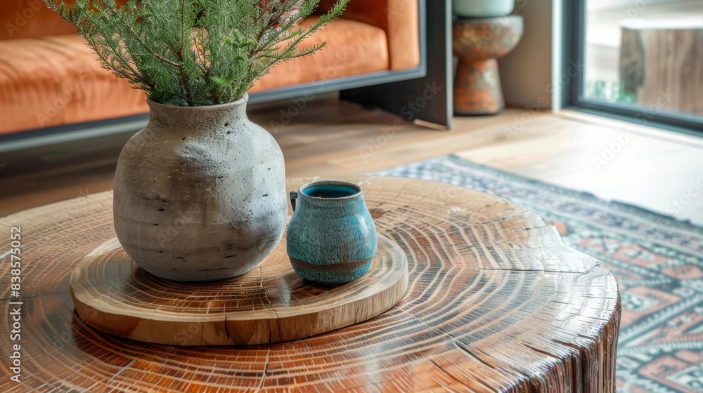 Poster the natural rings and patterns of the reclaimed wood add a unique organic texture to the table givin