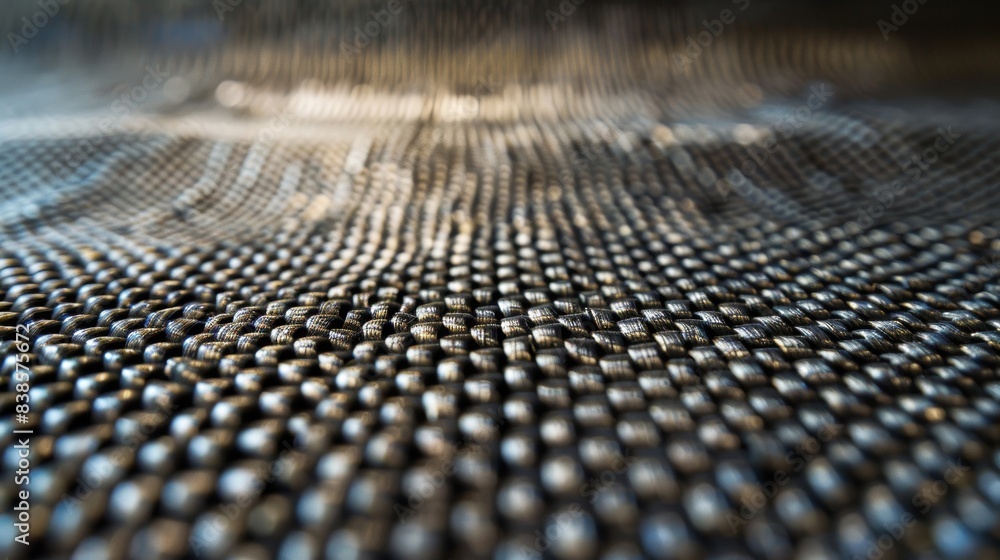 Poster the tightly packed fibers of kevlar create a dense and sy texture making it a popular choice for hea