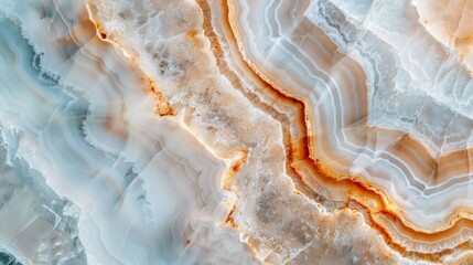 Obraz premium The texture of the marble appears to be almost liquid with a glossy polished finish and faint s of darker shades running through it