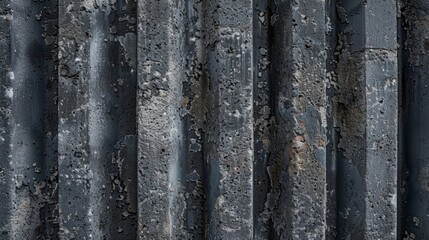 Fototapeta premium Each column seems to have its own unique texture with some exhibiting a velvety smoothness while others have a slightly rougher grainy feel