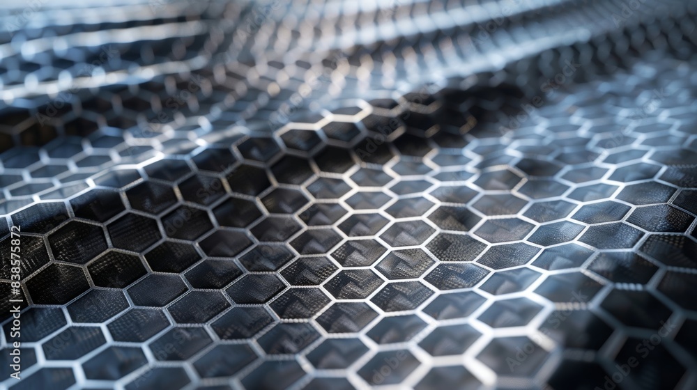 Aufkleber the overall texture of the graphene sheet is smooth and cool to the touch with a soft metallic sheen