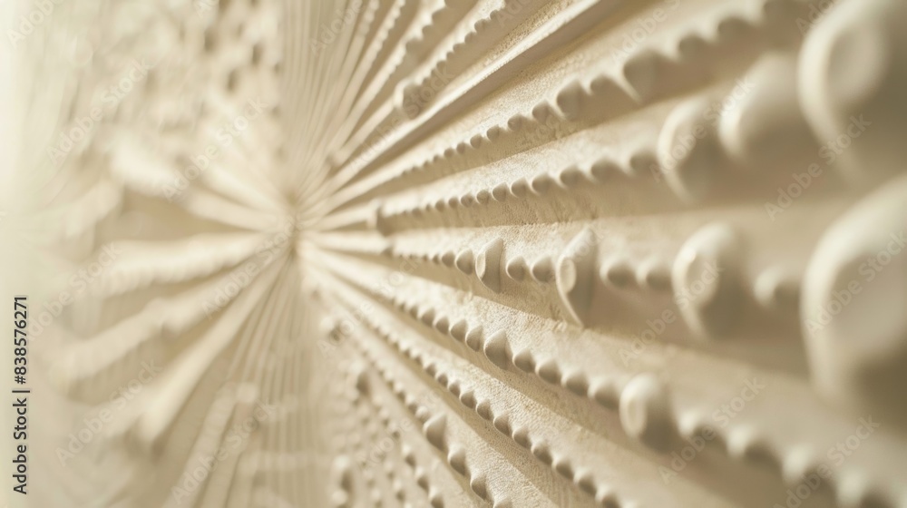 Poster as your fingers glide over the panel you can feel the intricate details of embossed dots and lines t