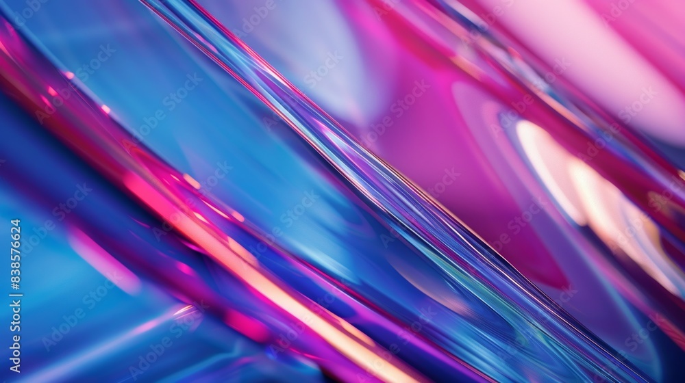 Aufkleber macro image of a plasma screens surface capturing the smooth feel and sleek appearance