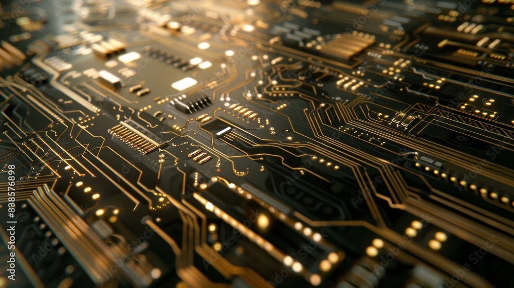 Poster the transparency of the oled screen exposes the delicate intricate matrix of circuits and wires that