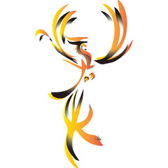 abstract Phoenix design
