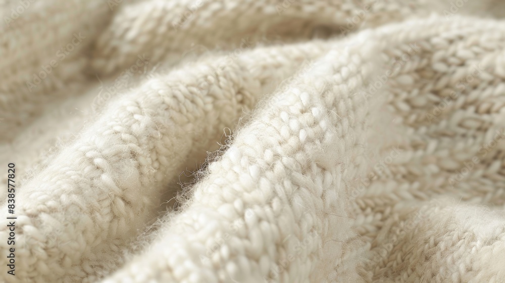 Aufkleber this brushed wool has a rugged quality with visible knots and bumps creating a textured uneven surfa