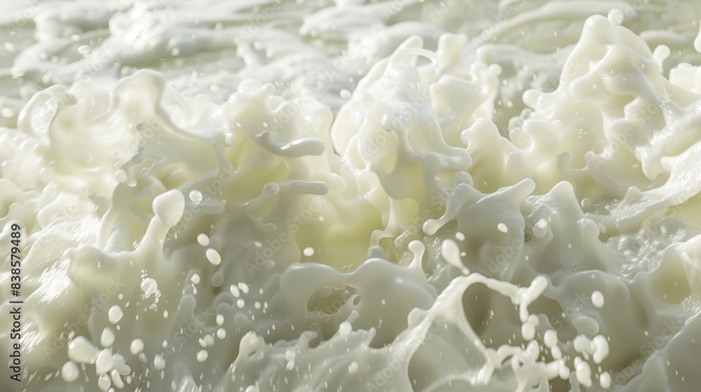 Poster the foam seems to be pulsating with a soft ethereal light giving the illusion of movement and life