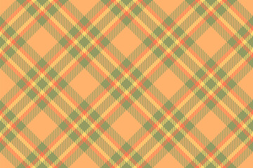 Fabric texture pattern of tartan vector background with a seamless textile check plaid.
