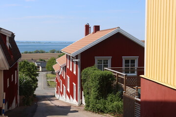 Sweden The Townnna Located Lakettern