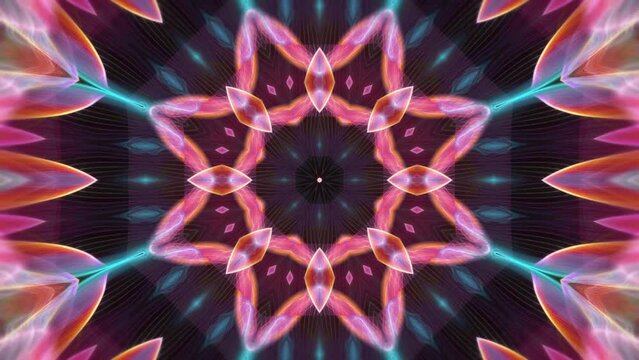 A Lotus Flower of infinite Life abstract background