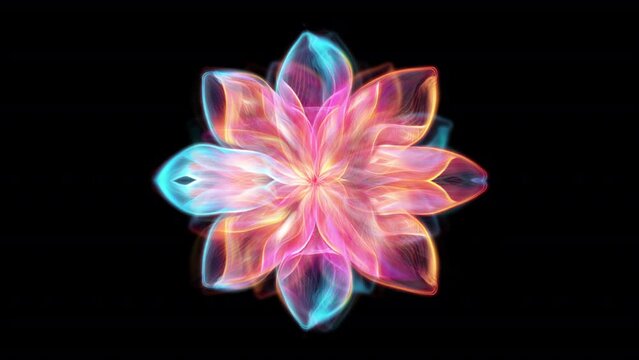 A Lotus Flower of infinite Life abstract background