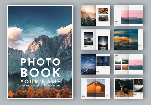 Photo Book Album Layout