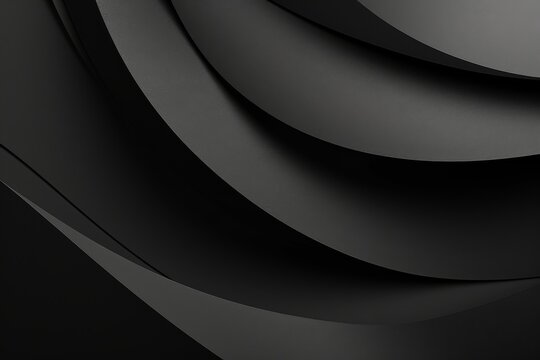 Sophisticated black background with smooth gradient between black and dark gray creating depth and dimension