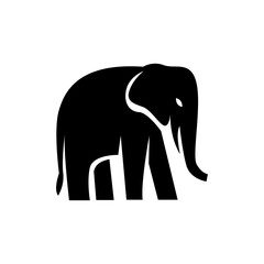 elephant logo vector icon illustration design