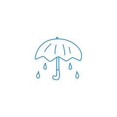 雨の日のイラスト