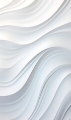 Obraz premium White abstract background with wavy lines