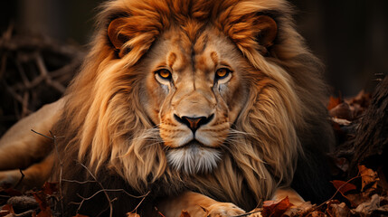 Stunning close-up footage immerses viewers in the world of the lion, showcasing its majestic...