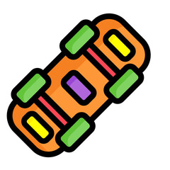 skateboard illustration